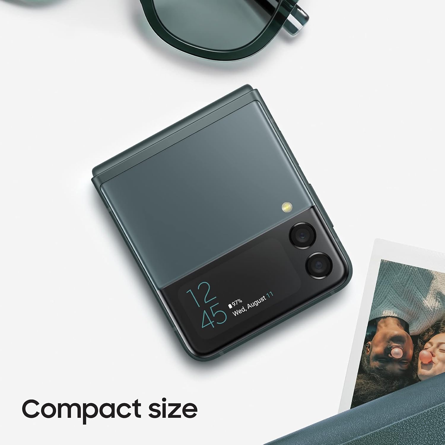 Samsung Galaxy Z Flip3 5G (Phantom Black, 128 GB) (8 GB RAM - Image 4