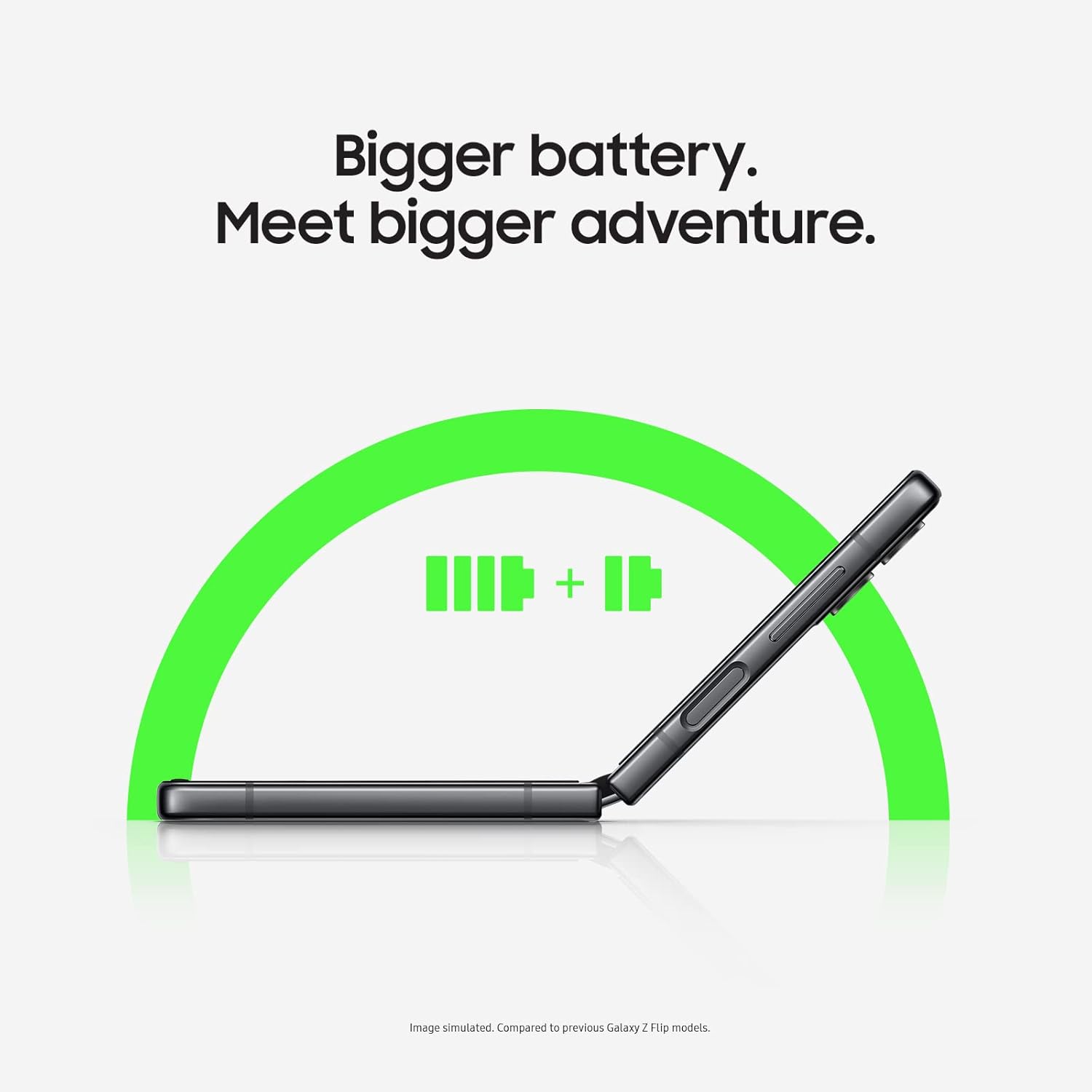 Samsung Galaxy Z Flip4 5G (Bora Purple, 128 GB) (8 GB RAM) - Image 2